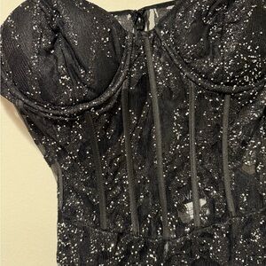 Jovani Black Sparkle Dress